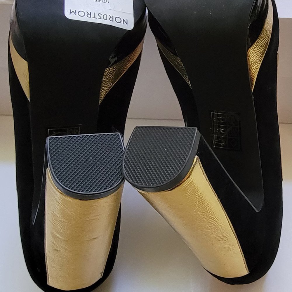 Jeffrey Campbell Bad-Gurl Mixed Media Pump - Picture 8 of 10
